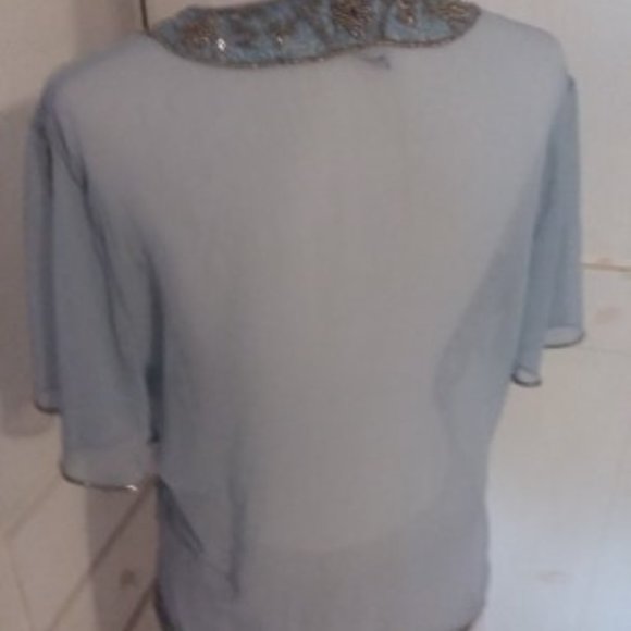 Fancy sheer Ladies top - Picture 2 of 4